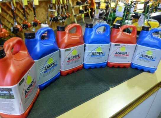Aspen-petrol-lawnmowers-exeter Aspen petrol for mowers