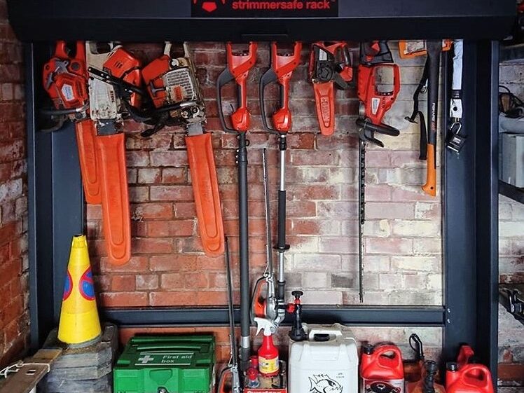 strimmersafe rack strimmer safe rack