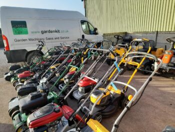 thumbnail Winter lawnmower servicing in full swing at Garden Kit in East Devon.